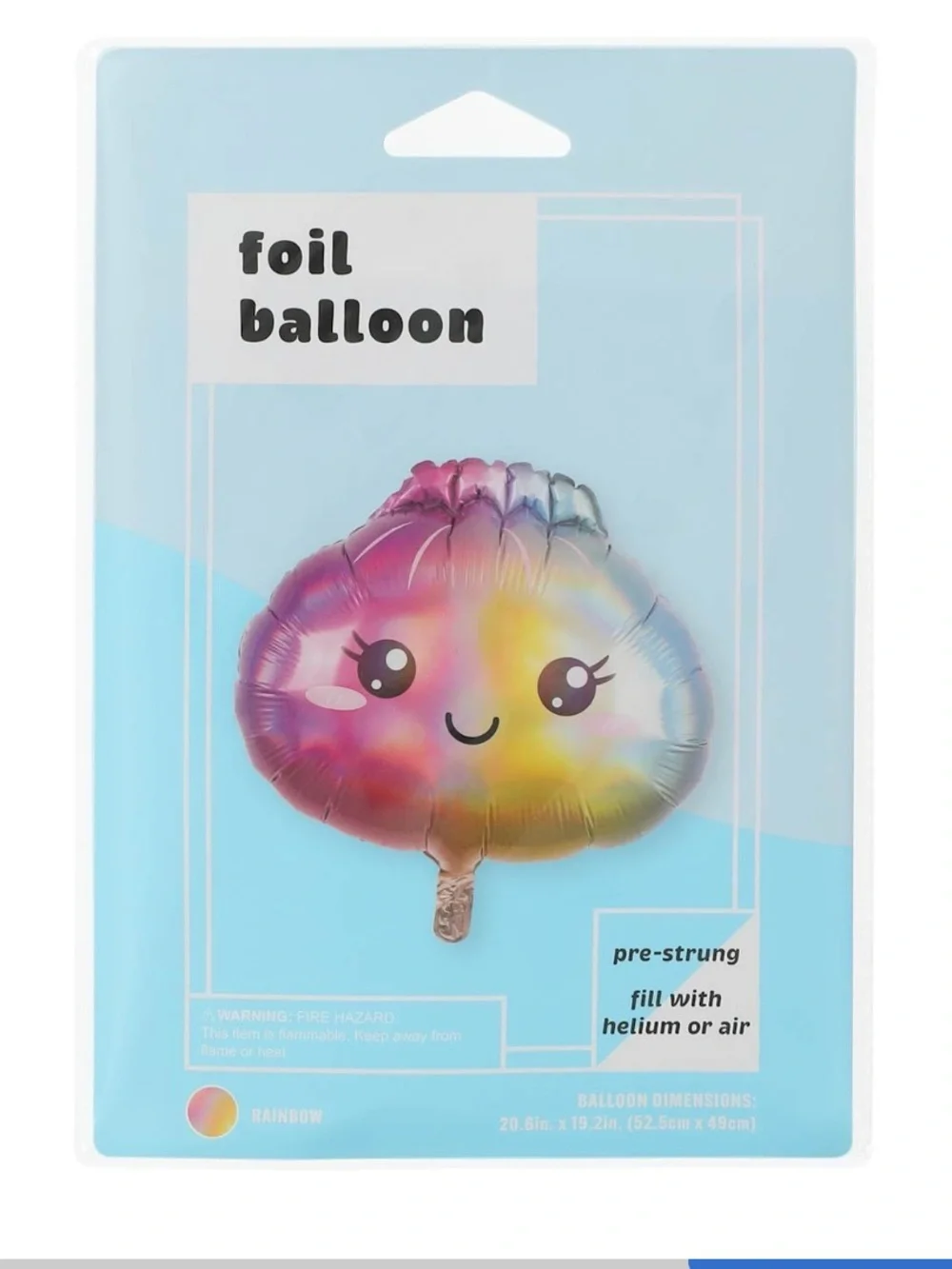 Set of 2 Surprise Dumpling Squishy Foil Balloons - Party / Birthday Decorations